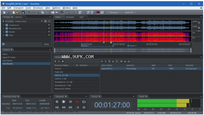 Soundop Audio Editor截图（3）