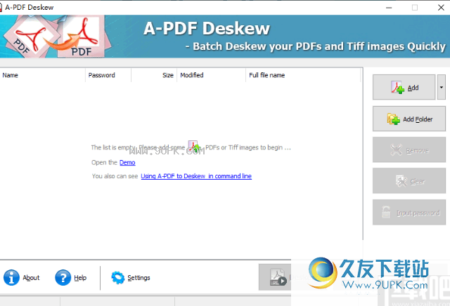 PDFA-PDF Deskew