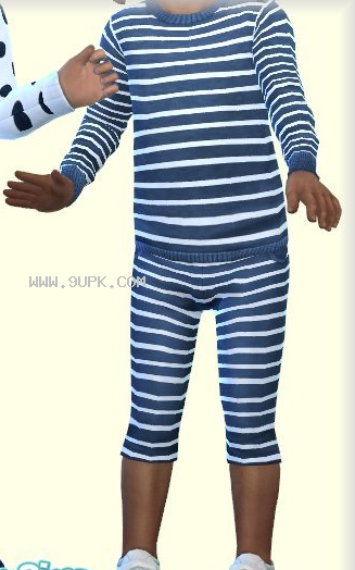 模拟人生4幼儿多款式睡裤MOD截图（1）