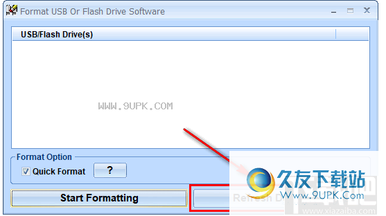 Format USB Or Flash Drive Software