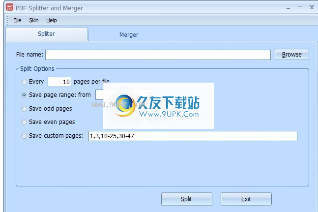 PDF Splitter and Merger Free