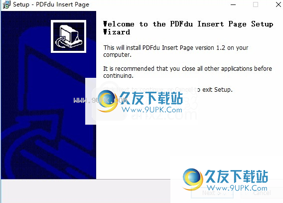 PDFdu Insert Page