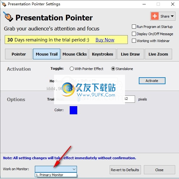 Presentation Pointer