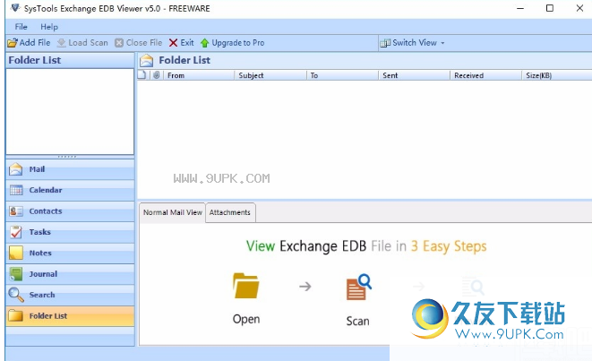 SysTools Exchange EDB Viewer