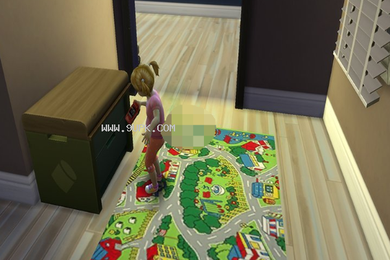 模拟人生4可爱的儿童地毯MOD