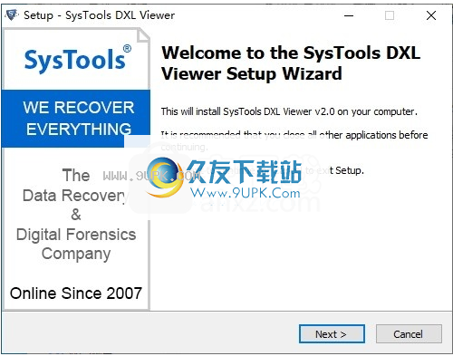 SysTools DXL Viewer