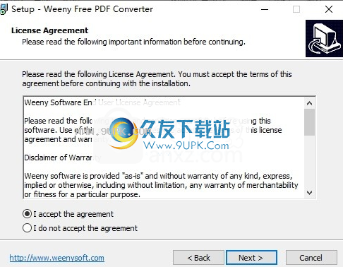 Weeny Free PDF Converter