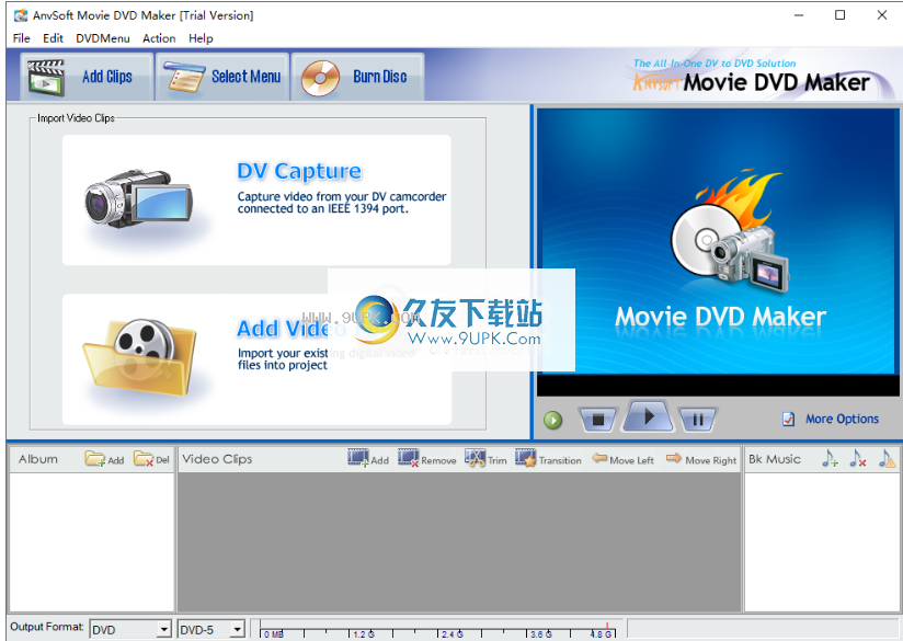 AnvSoft Movie DVD Maker