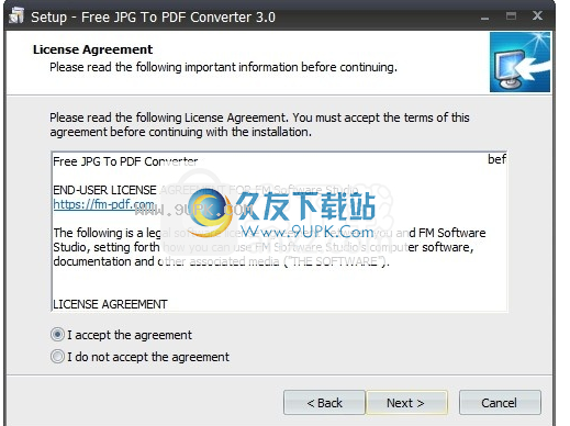 FM JPG To PDF Converter Free