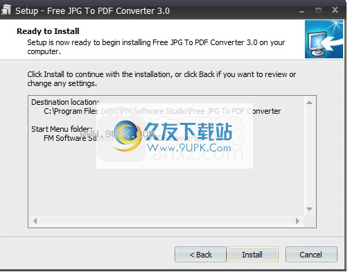 FM JPG To PDF Converter Free