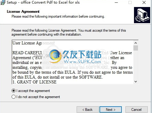 office Convert Pdf to Excel for xls