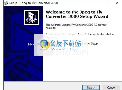 Jpeg to Flv Converter 3000