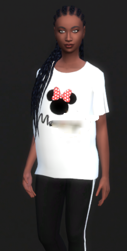 模拟人生4米老鼠女式T恤MOD