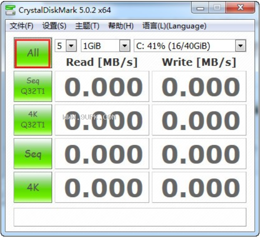 CrystalDiskMark截图（2）