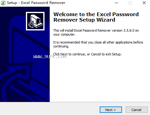 ThunderSoft Excel Password Remover截图（1）