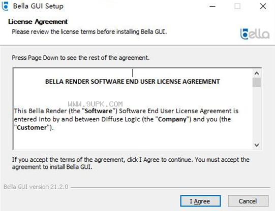 Bella Render GUI截图（1）