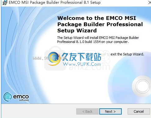 EMCO MSI Package Builder