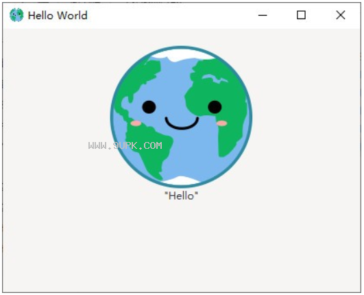Hello World GTK截图（1）