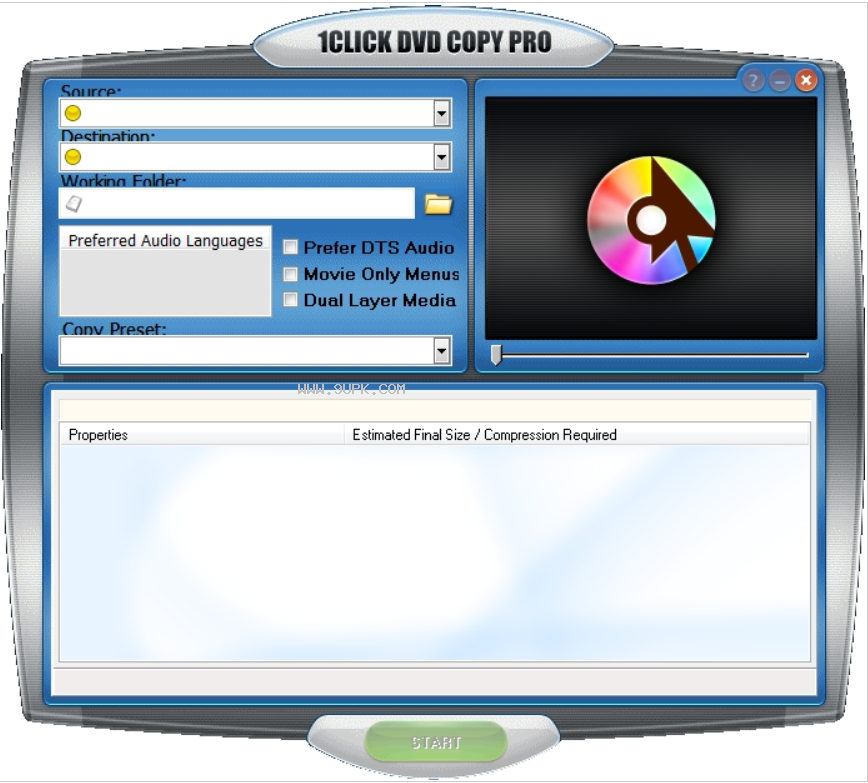1CLICK DVD Copy Pro 截图（2）