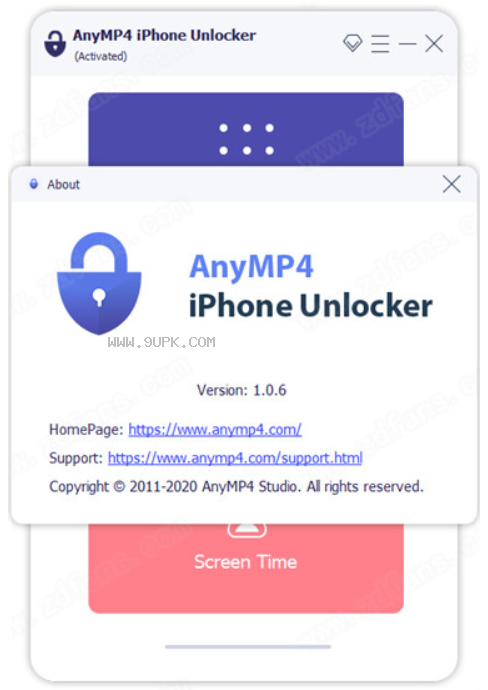 AnyMP4 iPhone Unlocker截图（3）