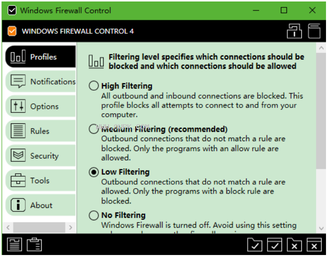Windows Firewall Control截图（1）