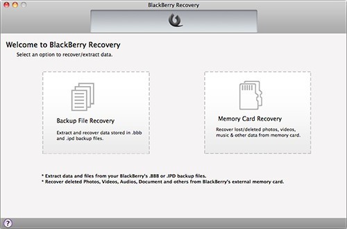 BlackBerry Recovery