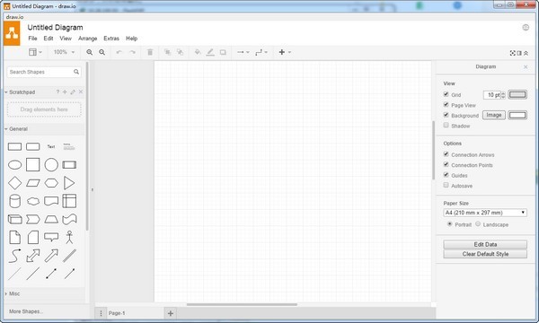 Draw.io Desktop(云绘图)截图（1）
