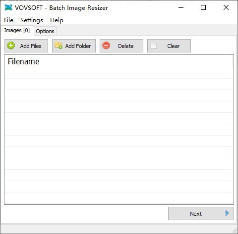 VOVSOFT Batch Image Resizer(图像调整器)免费版截图（1）
