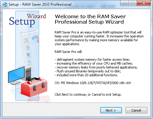 RAM Saver Professional(内存管理优化工具)截图（1）