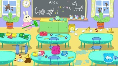 兔宝宝打扫教室截图（4）