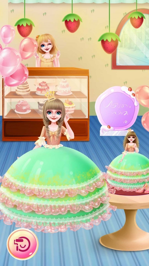 公主裙蛋糕制作游戏截图（1）