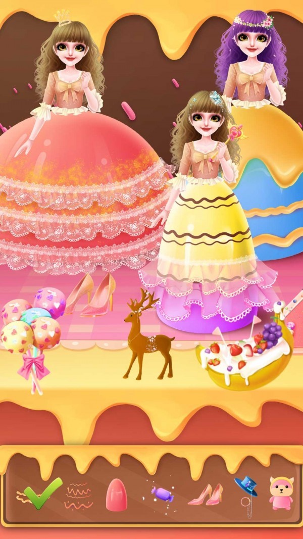 公主裙蛋糕制作