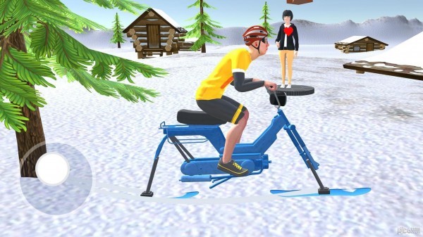 雪地自行车骑行截图（2）
