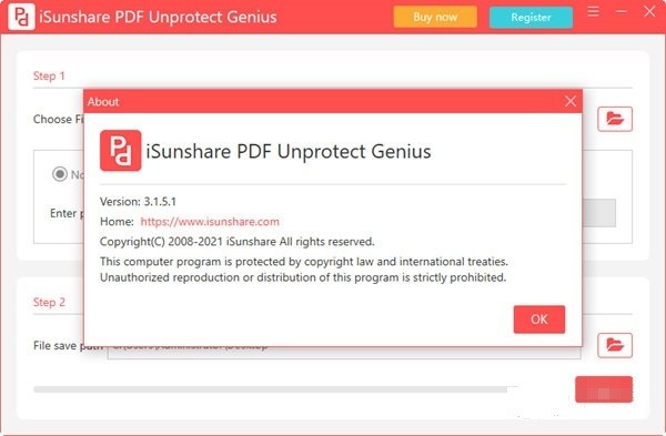 iSunshare PDF Unprotect Genius(PDF解锁工具)