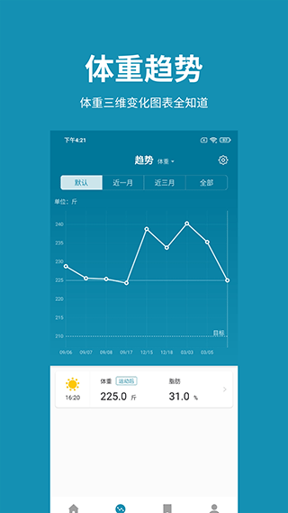 体重日记app截图（4）