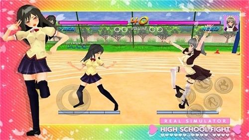 高中女生战斗模拟器截图（2）