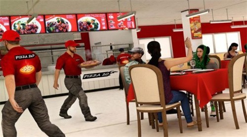 披萨送货员模拟截图（1）