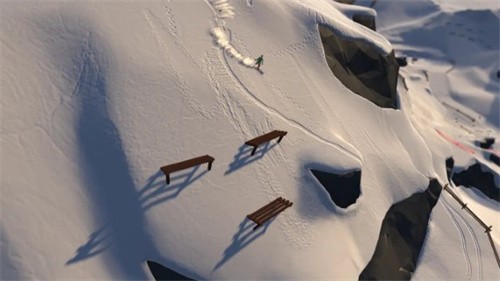 高山滑雪模拟器截图（1）