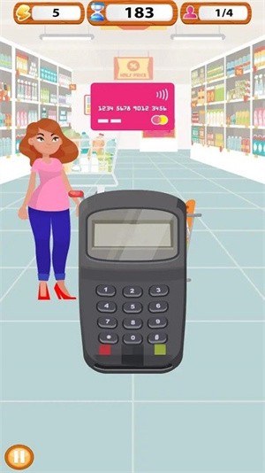 超市收银员模拟器汉化版截图（1）