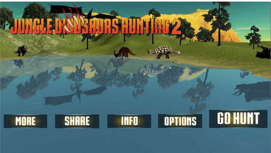 丛林恐龙狩猎2  下载1.1安卓版截图（1）