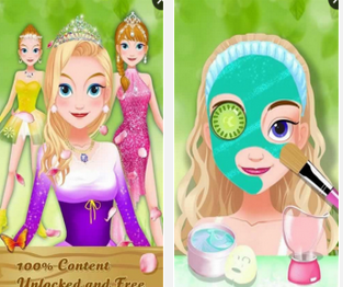 冰雕公主的美容化妆SPA 1.0.7.1安卓版截图（1）