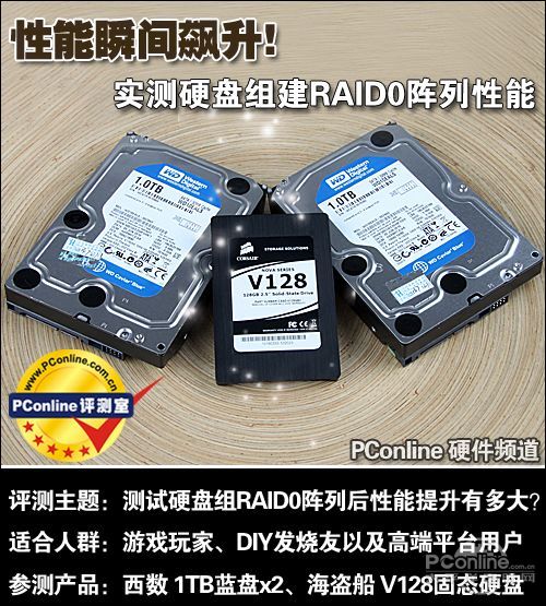 硬盘组建RAID0阵列评测