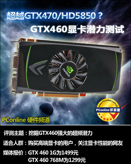 GTX460显卡潜力测试