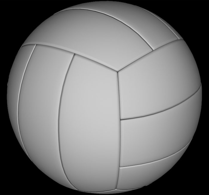 怎么用Maya打造一个排球模型？打造一个排球模型的方法介绍