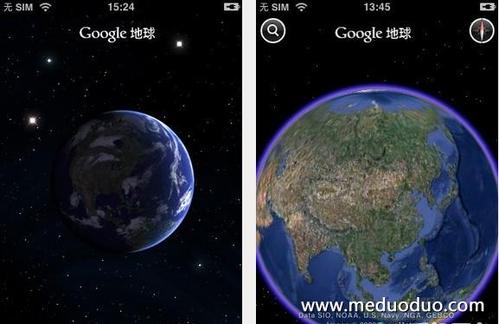 iPhone版Google Earth使用教程