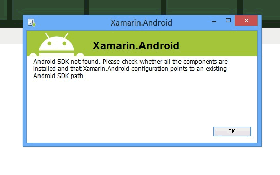 Android SDK not found 的解决方案、Mono For Android 无法启动模拟器