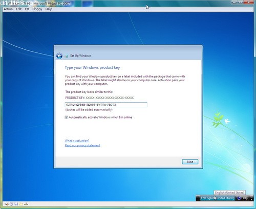 Windows 7 Build7068安装全过程