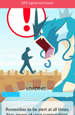pokemon go登录显示蓝条 口袋妖怪go登录卡loading界面解决方法