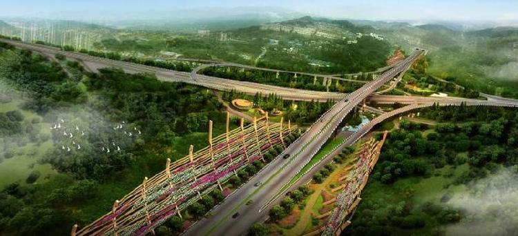 重庆最复杂立交桥完工 导航已懵逼