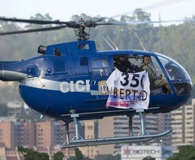 委内瑞拉高等法院遭直升机袭击  总统马杜罗称是恐袭